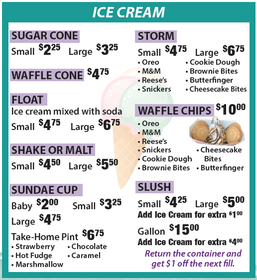 Grumpys Ice Cream Burgers